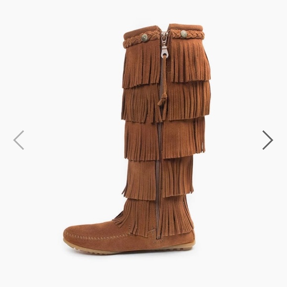 5-Layer Fringe Minnetonka Boots - Picture 7 of 7